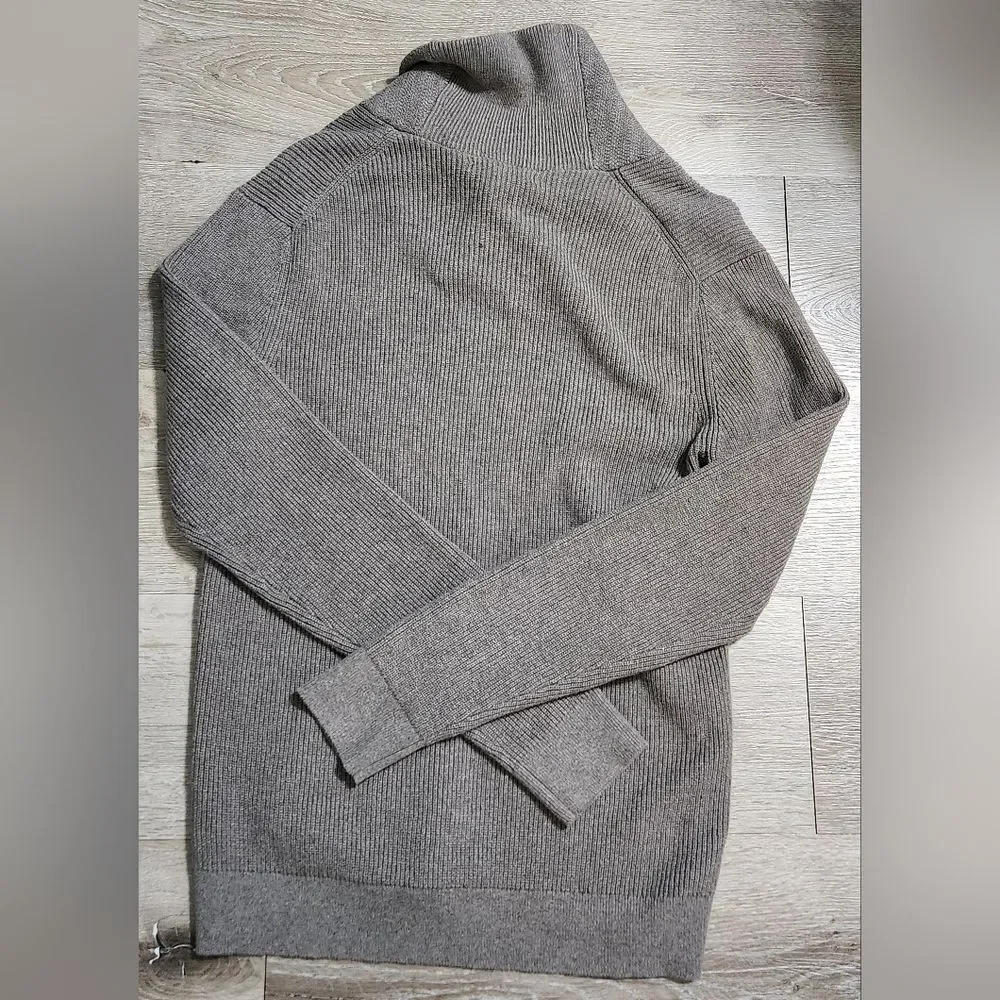 NWT Banana Republic Sweater Mens Brown Pullover Long Sleeve Shawl Neck size S